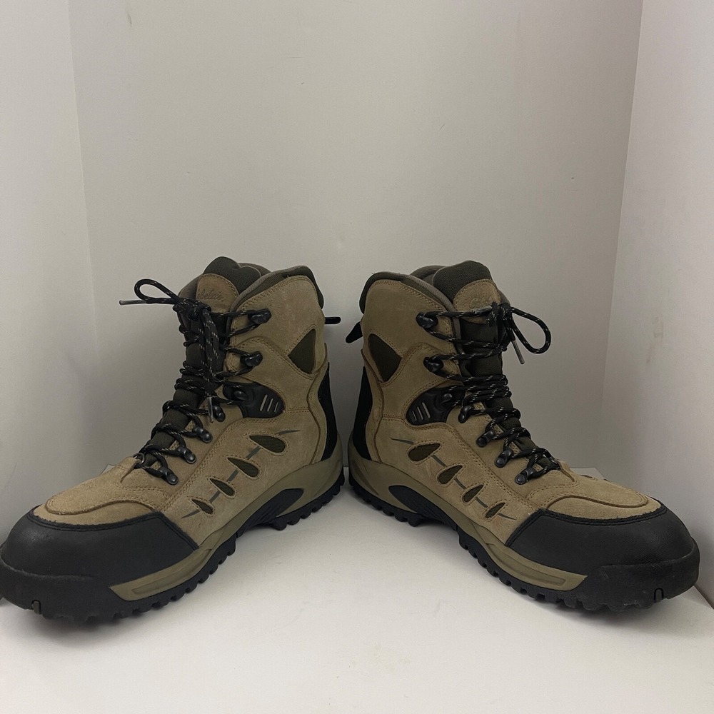 Cabelas Snow Runner Boots Mens 14D Thinsulate Dry Plus Waterproof Brown 83-0535 - Picture 5 of 8